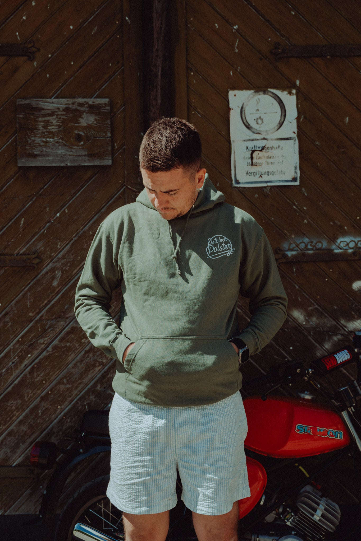 Olive Ostblech Hoodie